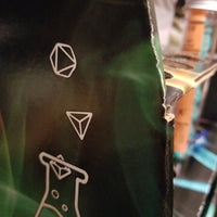 Lab Dice Tube Display