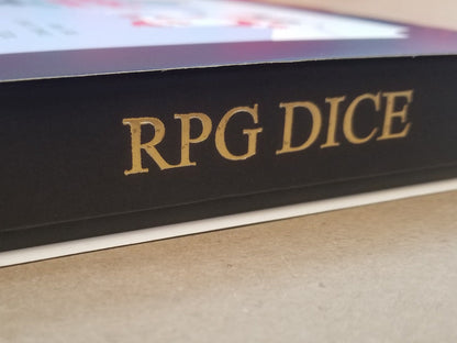 (Resin) 7-Dice Sets Gift Box | 5 Sets, Different Colors, Dungeons & Dragons Dice