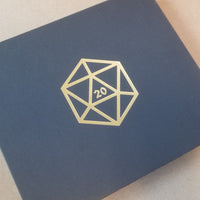 (Resin) 7-Dice Sets Gift Box | 5 Sets, Different Colors, Dungeons & Dragons Dice