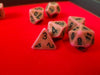 (Resin) 7-Dice Sets Gift Box | 5 Sets, Different Colors, Dungeons & Dragons Dice