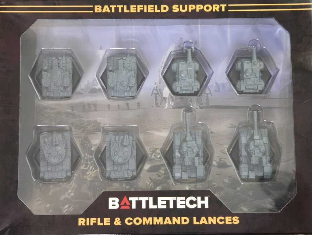 Battletech - Force Pack: Battlefield Support Rifle & Command Lances ...