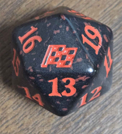 Aetherdrift Spindown Die – Official MTG Life Counter D20