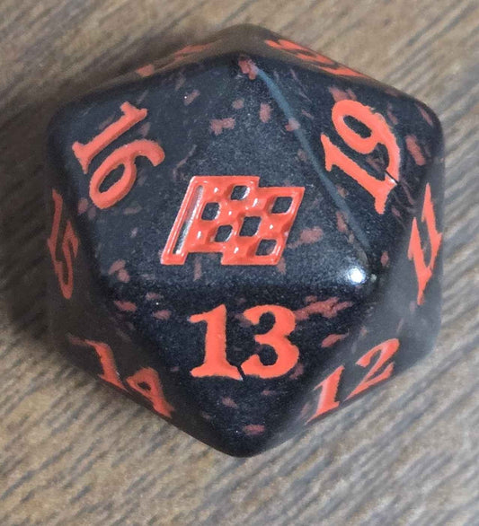 Aetherdrift Spindown Die – Official MTG Life Counter D20