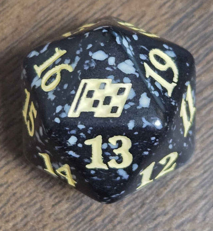 Aetherdrift Spindown Die – Official MTG Life Counter D20