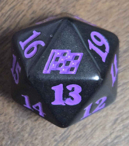 Aetherdrift Spindown Die – Official MTG Life Counter D20
