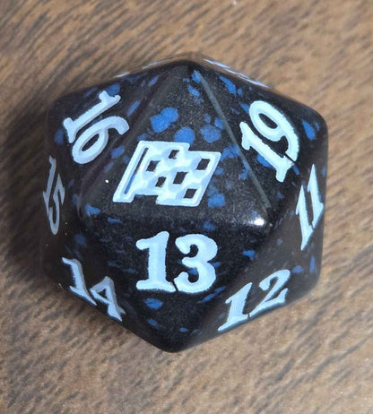 Aetherdrift Spindown Die – Official MTG Life Counter D20
