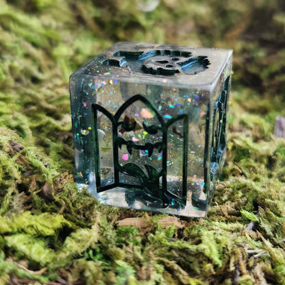 Dungeon Master DM Random Creature/Monster Encounter 20mm Oversized D6 TTRPG Gaming Dice
