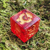 Historical Bar D4 Rainbow Colorshift - Alternative Shaped Handmade Resin Dice