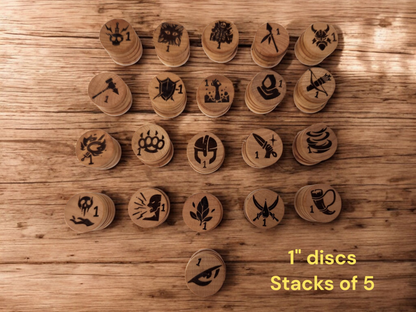 Versatile RPG Tiles and Tokens for Gamers