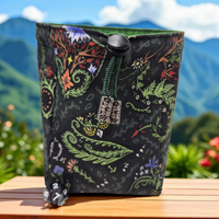 Fantasy themed folk art style Extra Large Dice Bag
