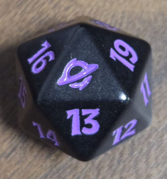 Edge of Eternities Spindown Die – Official MTG Life Counter D20