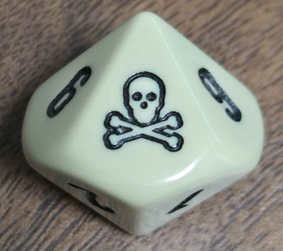 MTG Dice / Die Poison from Mirrodin Besieged Prerelease