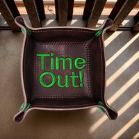 Small dice tray, time out tray, dice jail/prison, dice game, TTRPG gag gift