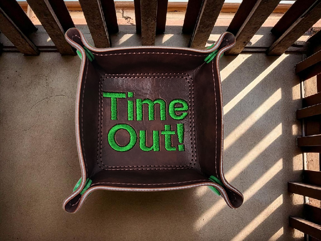 Small dice tray, time out tray, dice jail/prison, dice game, TTRPG gag gift