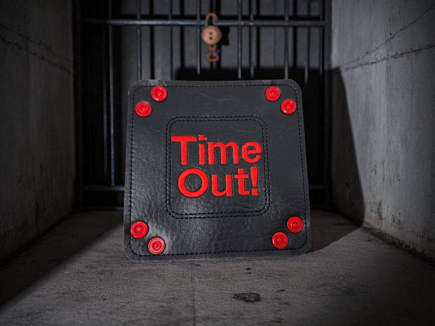 Dice Jail — Time Out Tray (Black Vinyl)