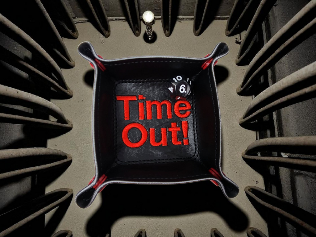 Small dice tray, time out tray, dice jail/prison, dice game, TTRPG gag gift