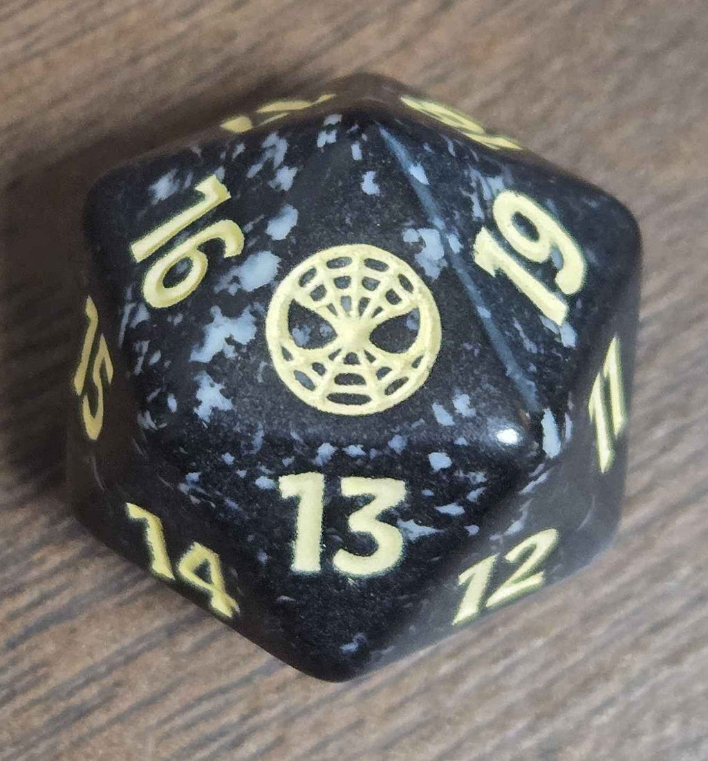Spiderman Spindown Die / Dice Magic the Gathering / MTG