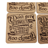 Mimic Cork Cup Coasters