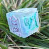 Poisoner's Vial D4 - Alternative Shaped Handmade Resin TTRPG Dice