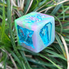 Poisoner's Vial D4 - Alternative Shaped Handmade Resin TTRPG Dice