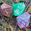 DM Monster Encounter D6 15mm Shimmer - Handmade Resin Dungeon Master Dice