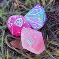 Magical Item Randomizer D10 - Handmade Resin DM Loot Dice TTRPG