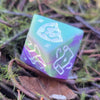 Magical Item Randomizer D10 - Handmade Resin DM Loot Dice TTRPG