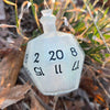 Potion Bottle D20 - Alternative Shaped Handmade Resin TTRPG Dice