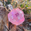 Potion Bottle D20 - Alternative Shaped Handmade Resin TTRPG Dice