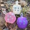Potion Bottle D20 - Alternative Shaped Handmade Resin TTRPG Dice