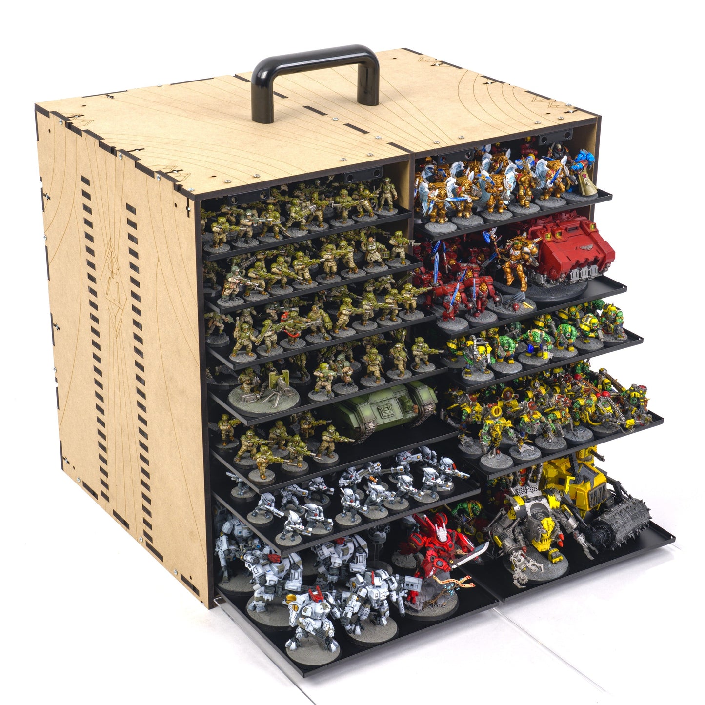 MagCase XL 3.0 Magnetic Carrying Case / Display Case For Miniatures