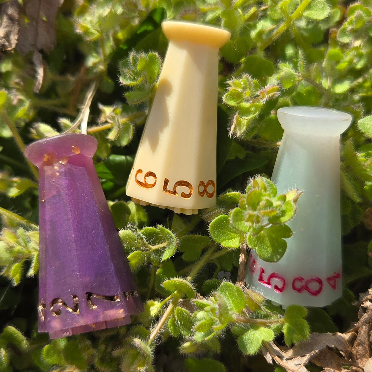 'Cone of Frost' Spell Specific Handmade Resin Alternative Shaped D8 Individual TTRPG Gaming Dice