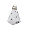 Keychain dice pouch, bird themed