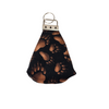 Keychain dice pouch, bear paw theme