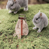 Keychain dice pouch, bunny themed