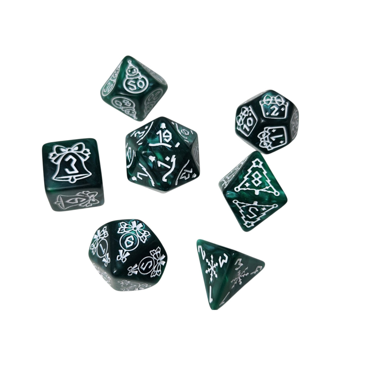 Christmas/holiday dice set