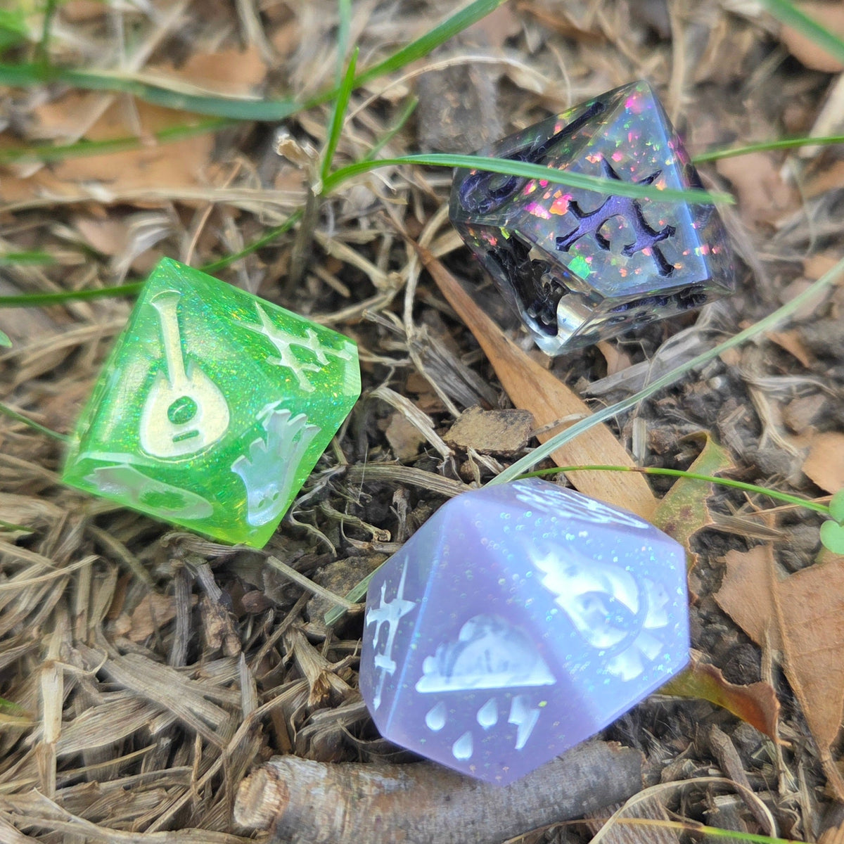 Long Rest Event Randomizer – Handmade D10 Camp Encounter Die for Dungeon Masters