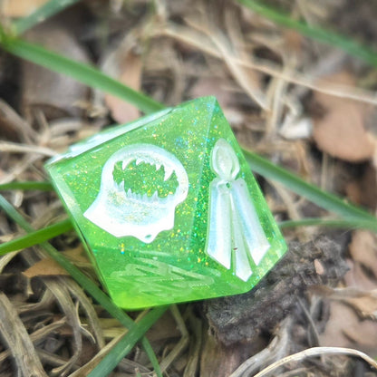 Long Rest Event Randomizer – Handmade D10 Camp Encounter Die for Dungeon Masters