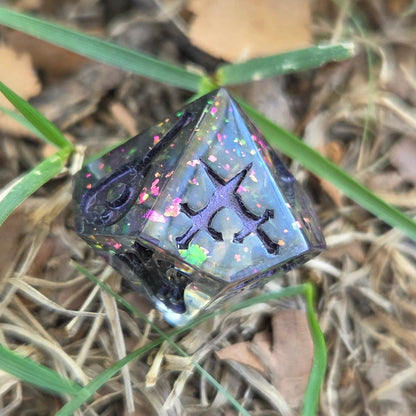 Long Rest Event Randomizer – Handmade D10 Camp Encounter Die for Dungeon Masters
