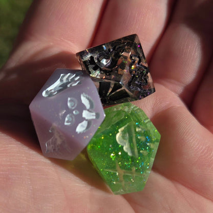 Long Rest Event Randomizer – Handmade D10 Camp Encounter Die for Dungeon Masters