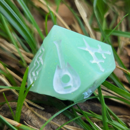 Long Rest Event Randomizer – Handmade D10 Camp Encounter Die for Dungeon Masters