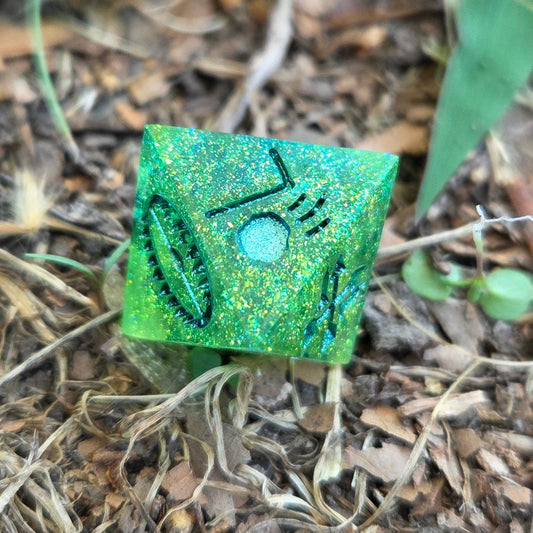 DM Trap Randomizer Individual Handmade Resin TTRPG Polyhedral Gaming Dice D8