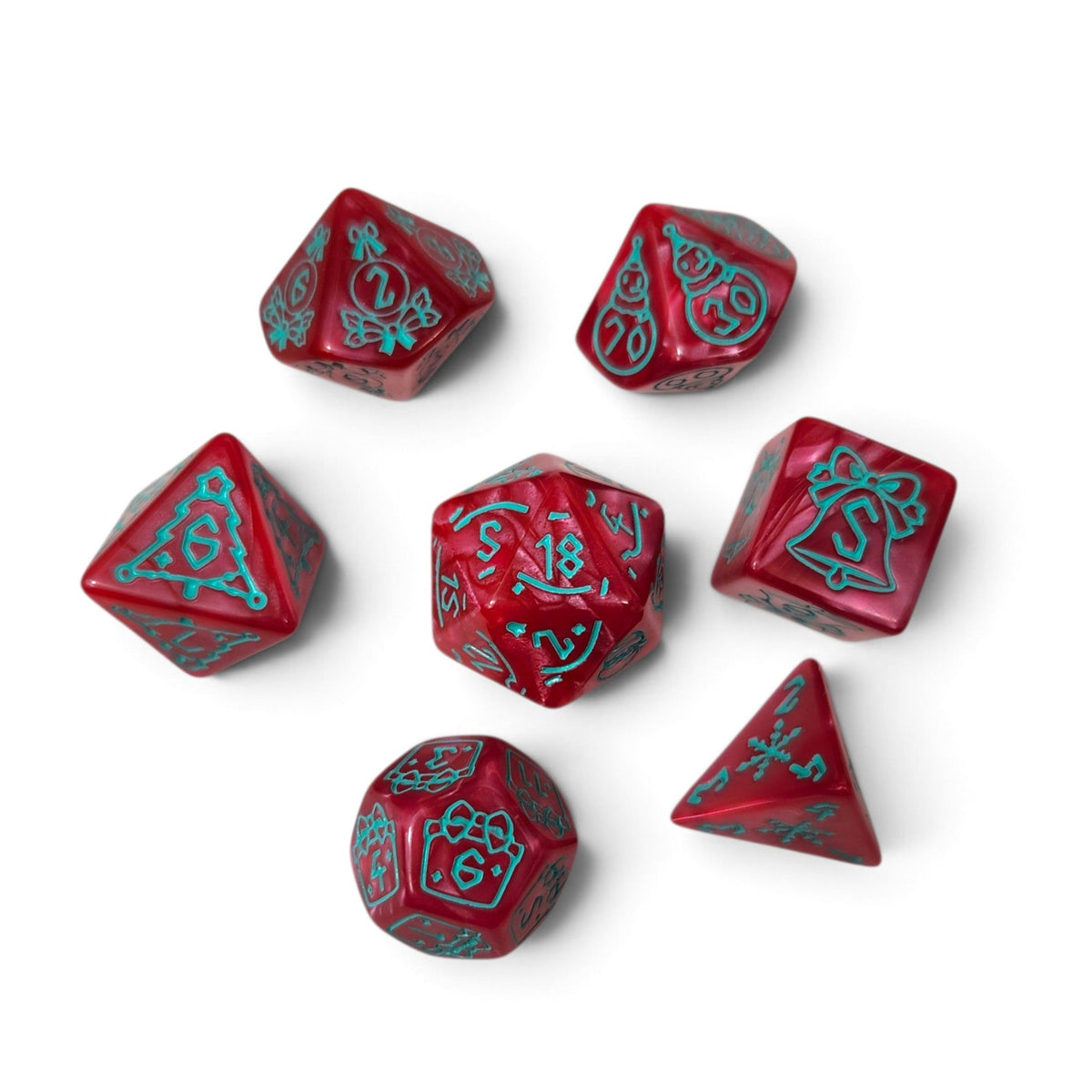 Christmas/holiday dice set