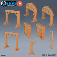 Dwarf Mine - Scatter - Tunnels