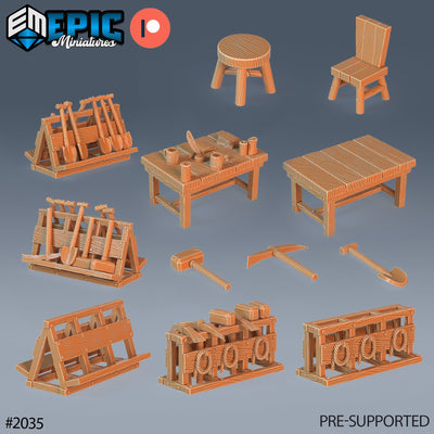 Dwarf Mine - Scatter - Tools