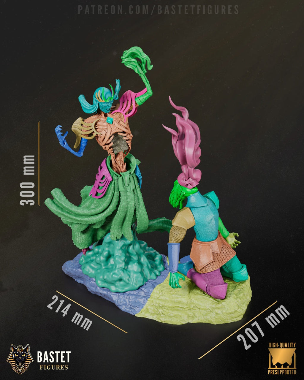 Vecna - The Forgotten Realms - 1:8 Scale, 32mm Miniature, Bust