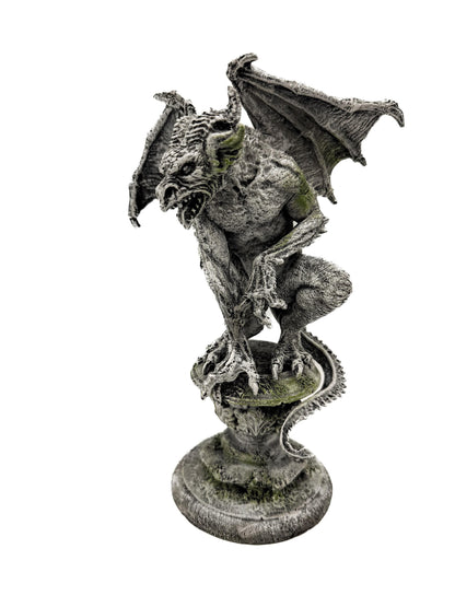 Gargoyle Statue – Hand Painted Medieval Monster Figurine
