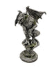 Gargoyle Statue, Hand Painted Resin | Legendary Medieval Monster Figurine | Demon Gargoyle Statue for Fantasy Art lover and Gamer Decor