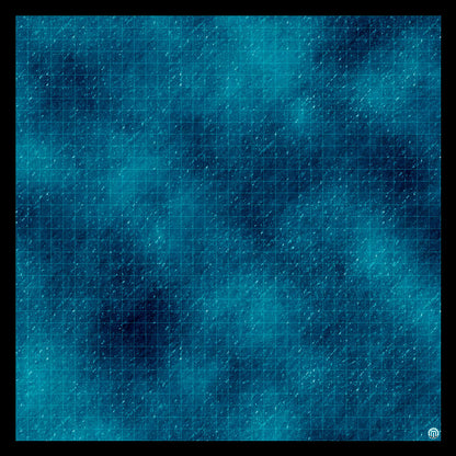 Dark Caribbean Tropical Play Mat - Premium Tabletop Wargaming Surface by Mats by Mars
