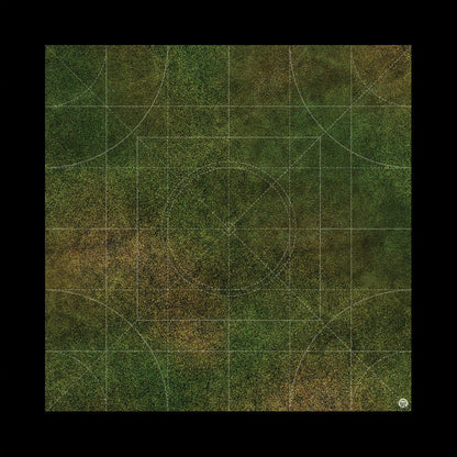 Mats by Mars: Green Meadow Tabletop Wargaming Play Mat